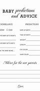 Image result for Baby Advise Free Printable