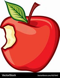Image result for Animated Bitten Apple
