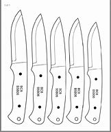Image result for Knife Templates Printable
