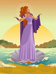 Image result for Greek Sea Goddess