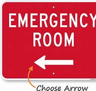 Image result for Emergency Room Door Sign