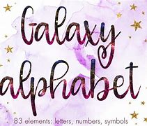 Image result for Galaxy Alphabet