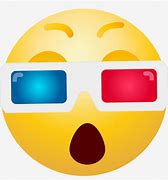 Image result for 3D Glasses Emoji