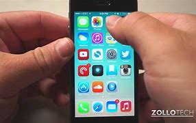 Image result for White iPhone 5S iOS 9