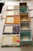 Image result for Fabric Covered Boxes DIY