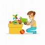 Image result for Clean Up Toys Cartoon