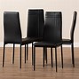 Image result for contemporary black chairs