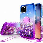 Image result for Glitter Waterfall Cases Purple and Blue Gradient for iPhone
