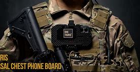 Image result for Tactical Vest Phone Holder