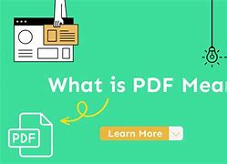 Image result for What Is a PDF File