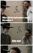 Image result for Walking Dead Joke Memes