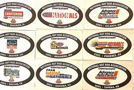 Image result for NHRA Stickers