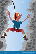 Image result for Abseiling Accident Cartoon