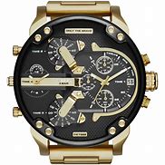 Image result for Diesel Gold Watch Men