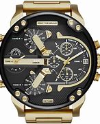 Image result for Diesel Men's Watch Gold