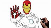 Image result for Classic Iron Man Drawing