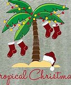 Image result for Tropical Christmas Pajamas Family