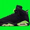 Image result for Jordan 6 White and Green