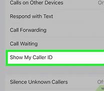 Image result for Change Caller ID iPhone