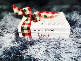 Image result for Christmas Book Stack Gift