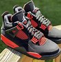 Image result for Air Jordan 4 Red