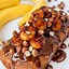 Image result for Banana Bread with Banana Topping