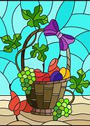 Image result for Watercolor Apple Basket
