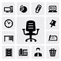 Image result for Office Table Desk Top View