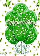 Image result for Green Happy Birthday Sign PNG