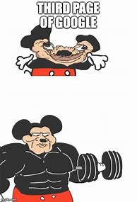 Image result for Mickey Mouse Basement Meme