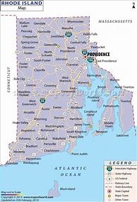 Image result for Rhode Island Lakes Map