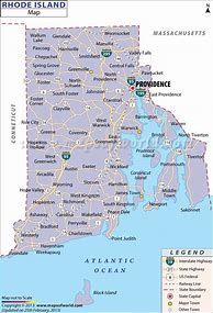 Image result for Rhode Island Travel Map