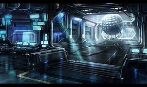 Image result for Sci-Fi Concept Art Interior