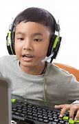 Image result for Asian Kid Playing On Computer