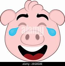 Image result for Cartoon Pig Tears of Joy