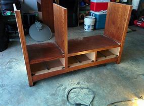 Image result for Repurpose Old TV Console Cabinet