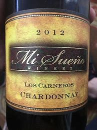 Image result for Mi Sueno Chardonnay Carneros