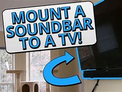 Image result for Sound Bar TV Mount