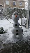 Image result for Olaf Snowman Real Life