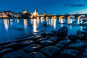 Image result for Charles Bridge Night