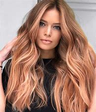 Image result for Rose Gold Color On Natural Red Hair