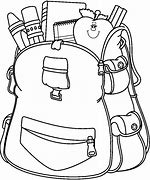 Image result for Bag Coloring Page