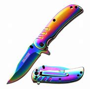 Image result for Knife Rainbow Color