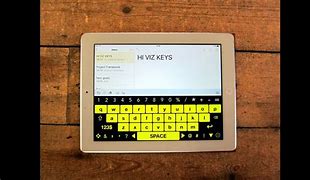 Image result for Wireless iPad Keyboard for Low Vision