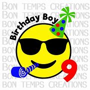 Image result for Birthday Emoji SVG