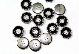 Image result for Types of Craft Buttons Silver