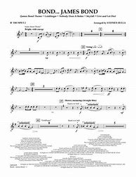 Image result for James Bond Theme Trumpet Cover Sheet Music