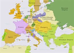 Image result for Europe Map 1792