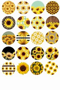 Image result for Pop Socket Template Sunflowers