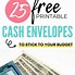 Image result for Cash Envelope Template with Design